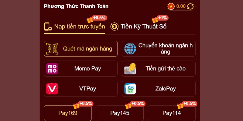 Nạp tiền 3win – Hướng dẫn gửi tiền vào nhà cái an toàn 2026