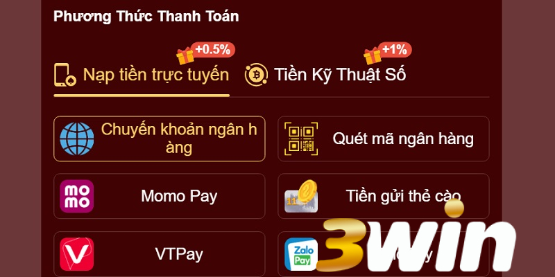 Nạp tiền đa phương thức
