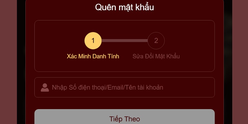 Đăng nhập 3win mới nhất 2026: Cách khắc phục lỗi thường gặp 2 Quên mật khẩu đã đăng ký