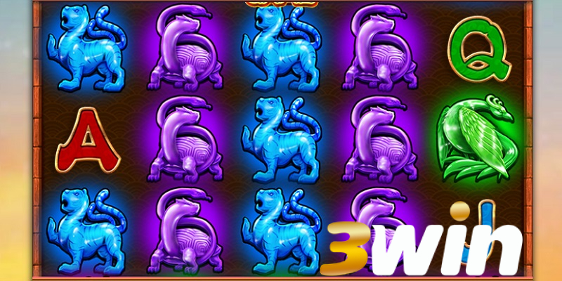 Kho Báu Tứ Linh 3win: Săn Jackpot và Free Spin bất tận 2 Thu thập đủ Scatter